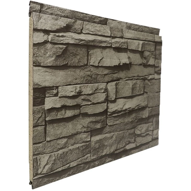 stone metal siding panel